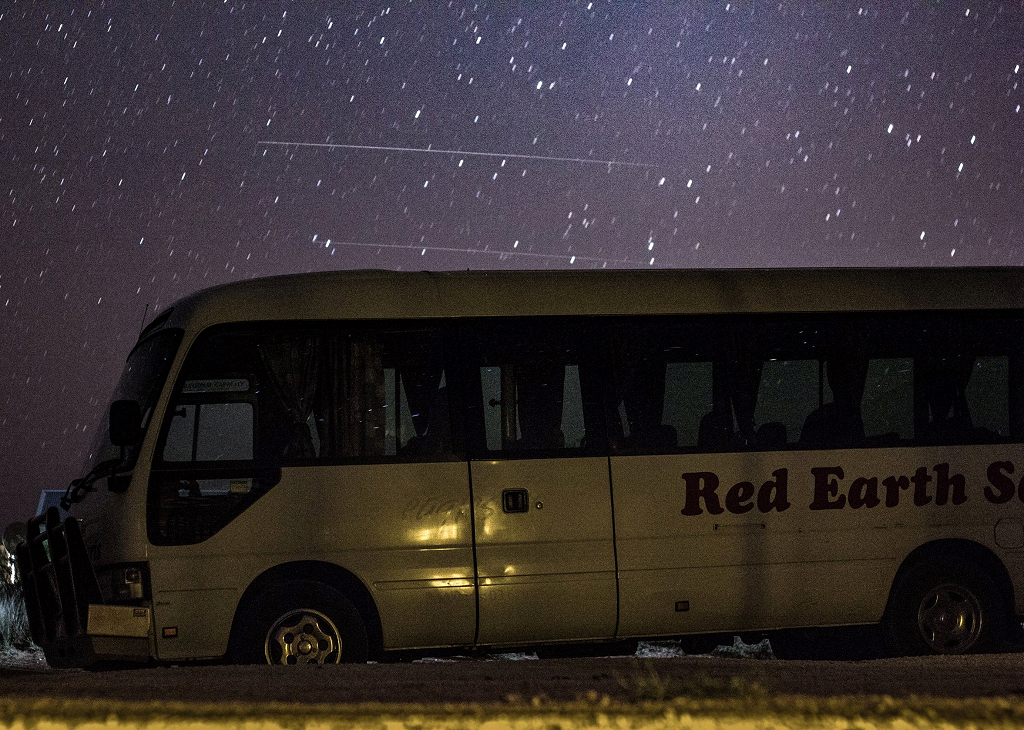 Sky full of stars on our outback adventure. Perth to Exmouth small group tour, Western Australia