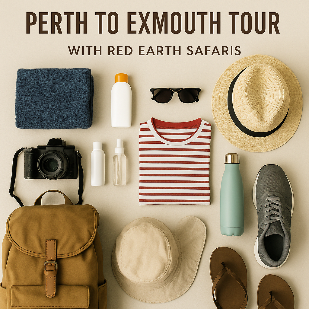 What to pack Perth to Exmouth Tour