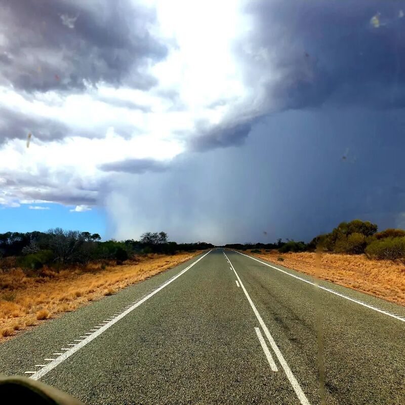 Long roads in Western Australia, part of the road trip adventure on a small group tour